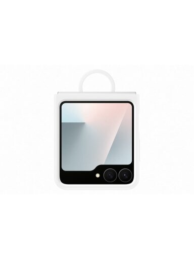 PF741TWEGWW Silicone Case Samsung Galaxy Flip7 FE, White