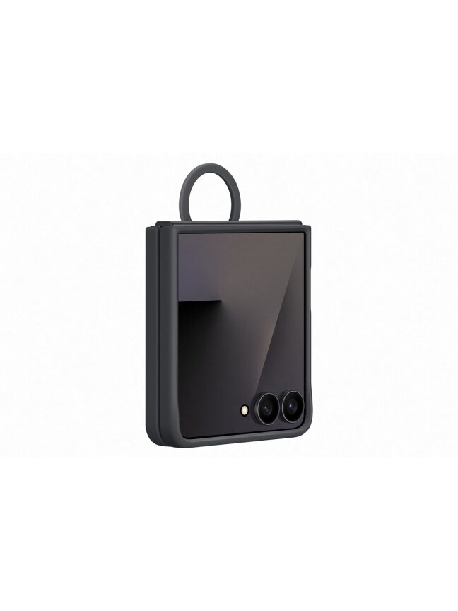 PF766TBEGWW Ring Case (Silicone) Samsung Galaxy Flip7, Black 5