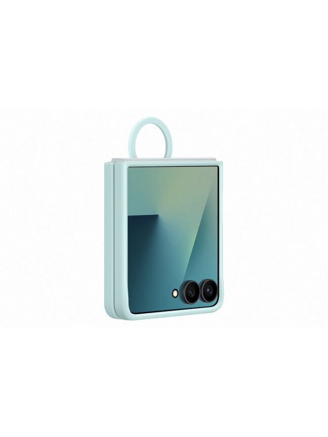 PF766TMEGWW Ring Case (Silicone) Samsung Galaxy Flip7, Mint 4