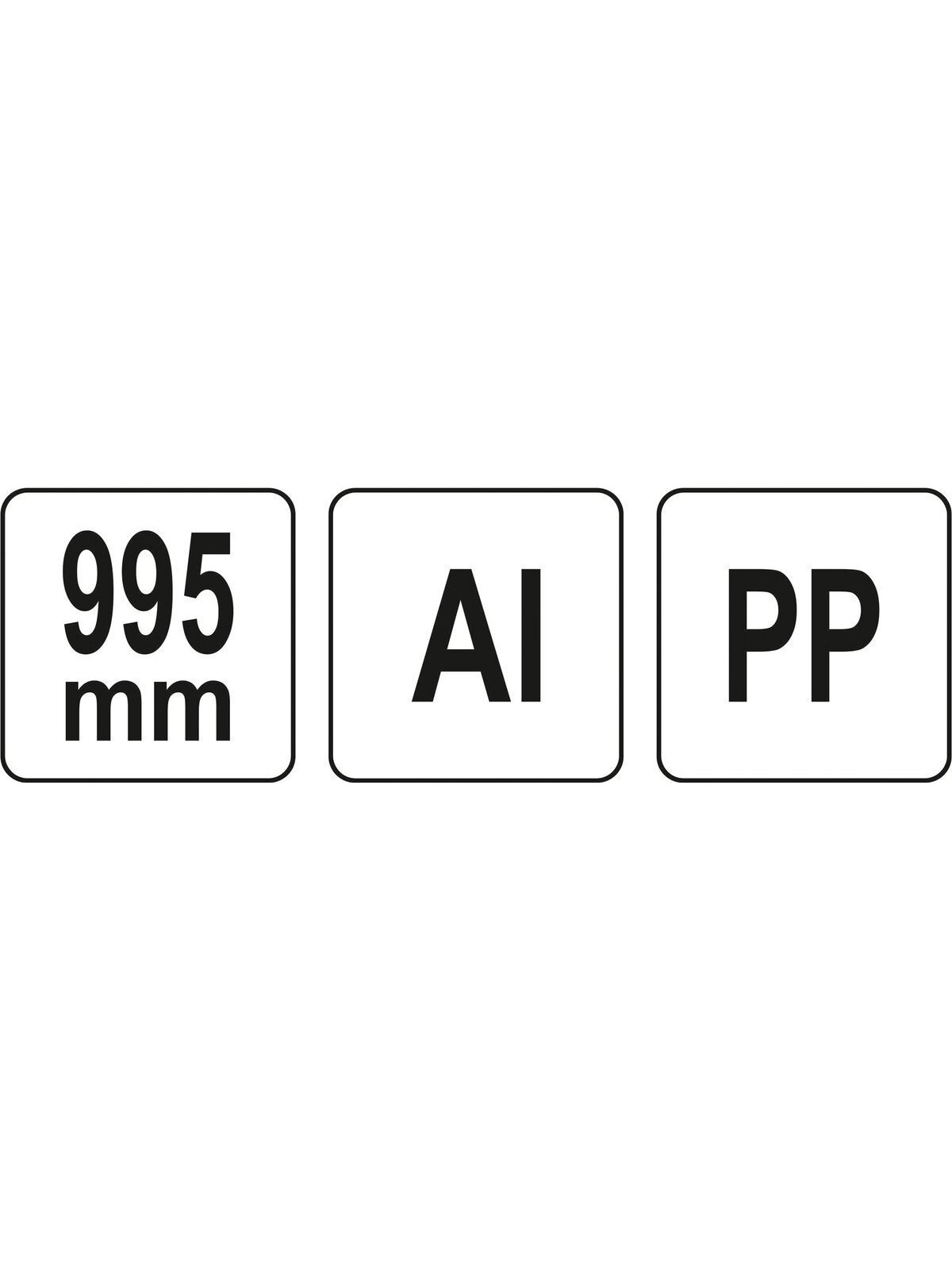 Piktžolių traukiklis 995 mm Yato 5 Piktžolių traukiklis 995 mm Yato 5