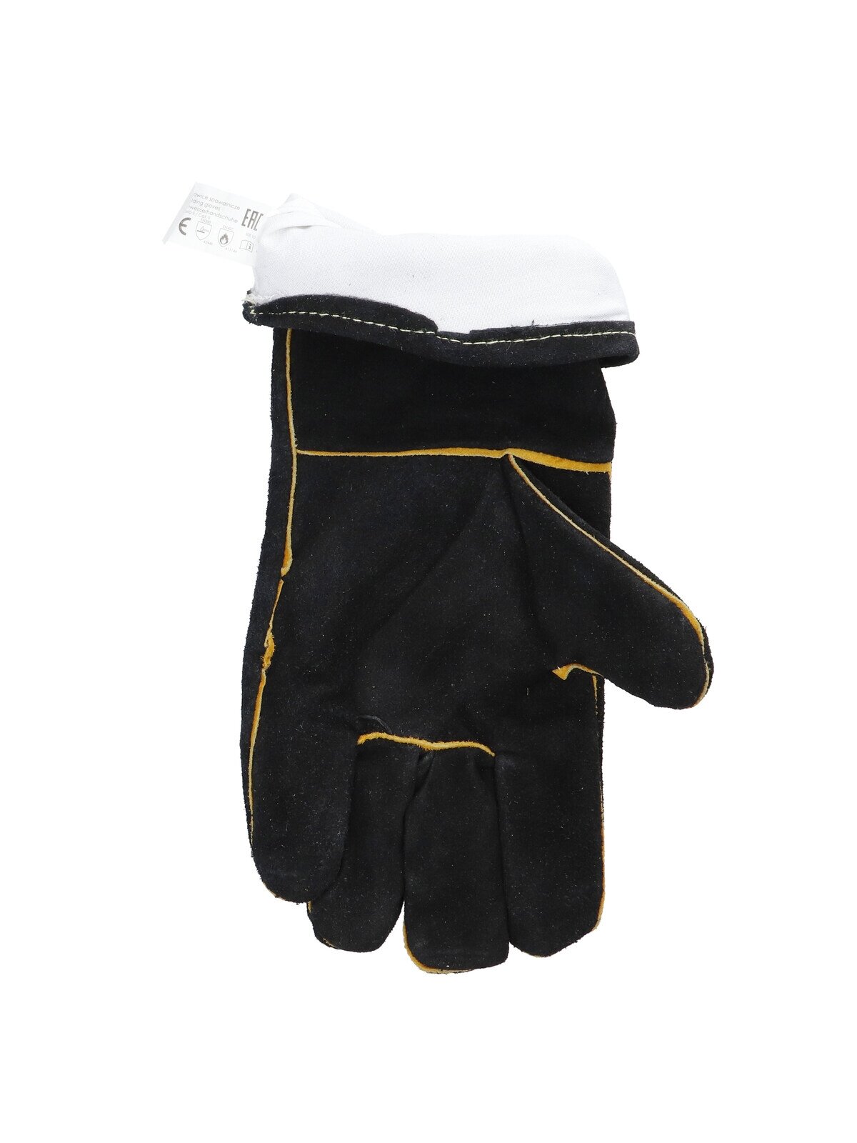 Pirštinės suvirinimo odinės juodos 36 cm PROTECT2U BLACK (P531-58) 1 Pirštinės suvirinimo odinės juodos 36 cm PROTECT2U BLACK (P531-58) 1