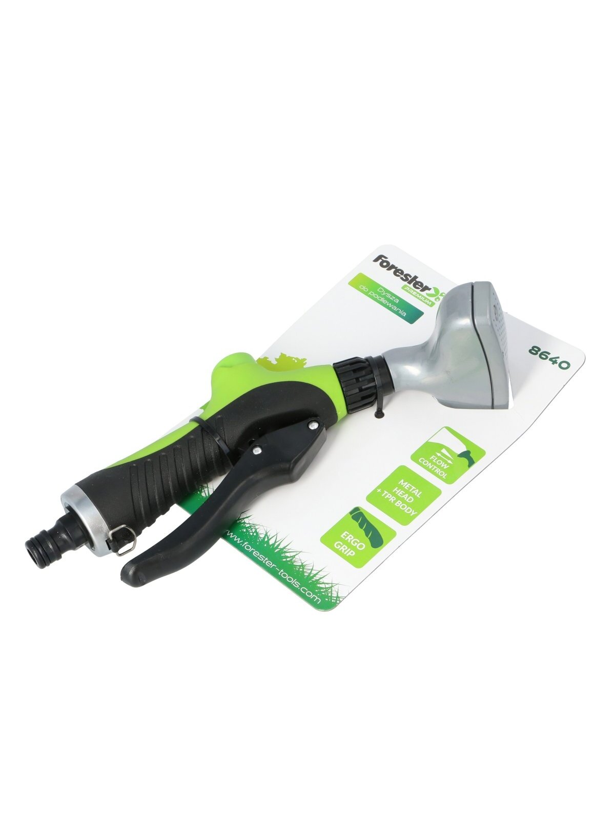Pistoletas-antgalis purškimui su reguliuojamu srautu FORESTER PREMIUM Pistoletas-antgalis purškimui su reguliuojamu srautu FORESTER PREMIUM