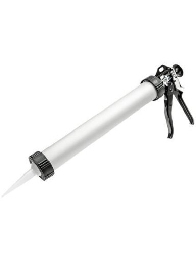 Pistoletas hermetikams aliuminis Faster Tools | 600ml