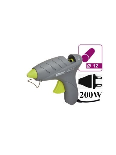Pistoletas karštam klijavimui EG212 Rapid Handy 200W 12mm