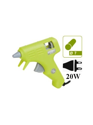 Pistoletas karštam klijavimui Fun2Fix G1010 Rapid Hobby 20W 7mm