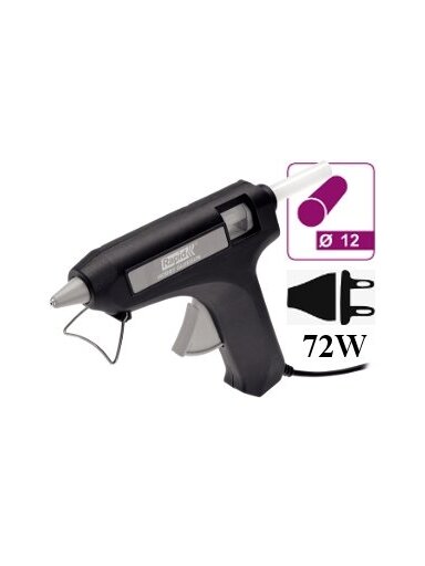 Pistoletas karštam klijavimui Hobby Glue Gun Rapid 72W 12mm