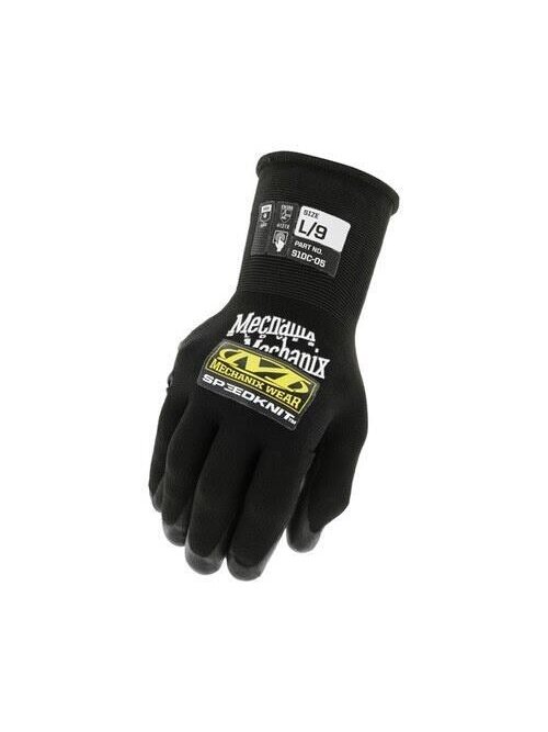 Pirštinės pirštuotos Mechanix Wear S1DC-05-008, juoda, M 1 Pirštinės pirštuotos Mechanix Wear S1DC-05-008, juoda, M 1