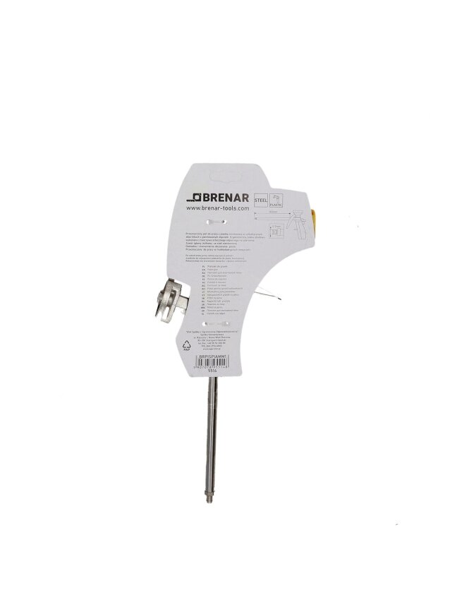 Pistoletas montažinėms putoms metalinis BRENAR (B298-02) 1