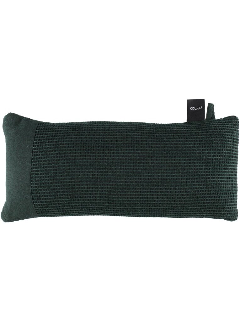 Pirties pagalvė Rento 50 x 22 cm, juoda/tamsiai žalia Pirties pagalvė Rento 50 x 22 cm, juoda/tamsiai žalia