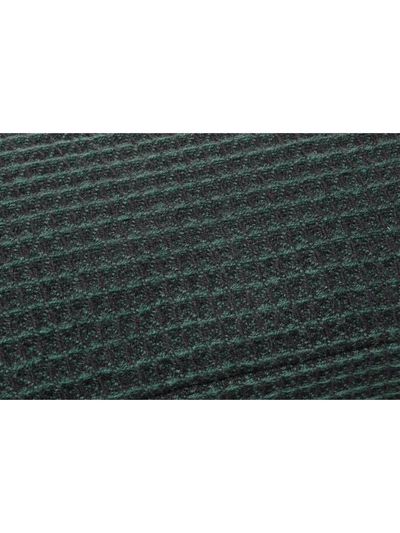 Pirties pagalvė Rento 50 x 22 cm, juoda/tamsiai žalia 2