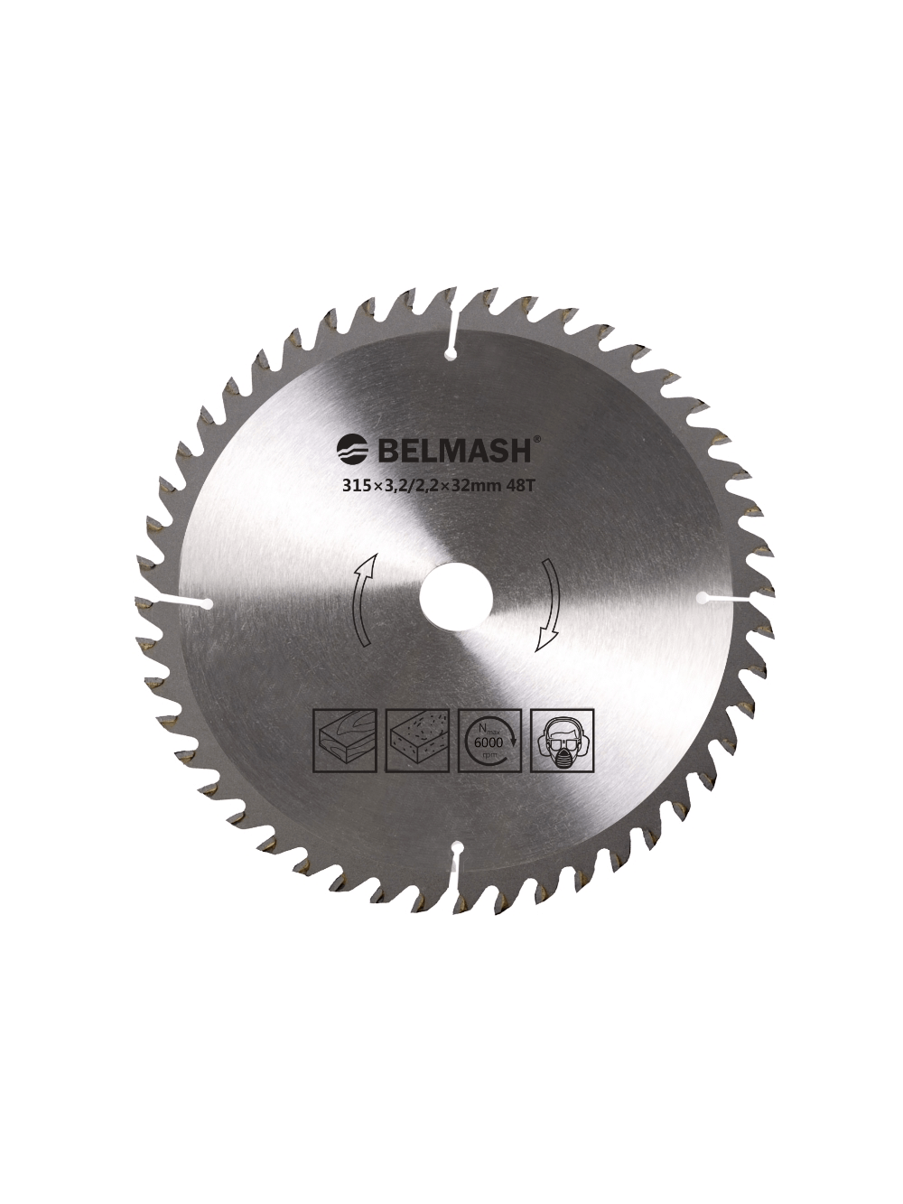 Pjovimo diskas BELMASH 315×32×3.2/2.2 48T