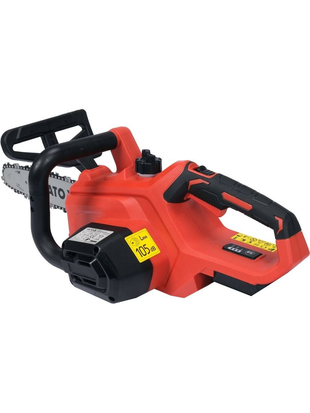 Pjūklas grandininis akumuliatorinis 12" 18V (be akumuliatoriaus) Yato 4