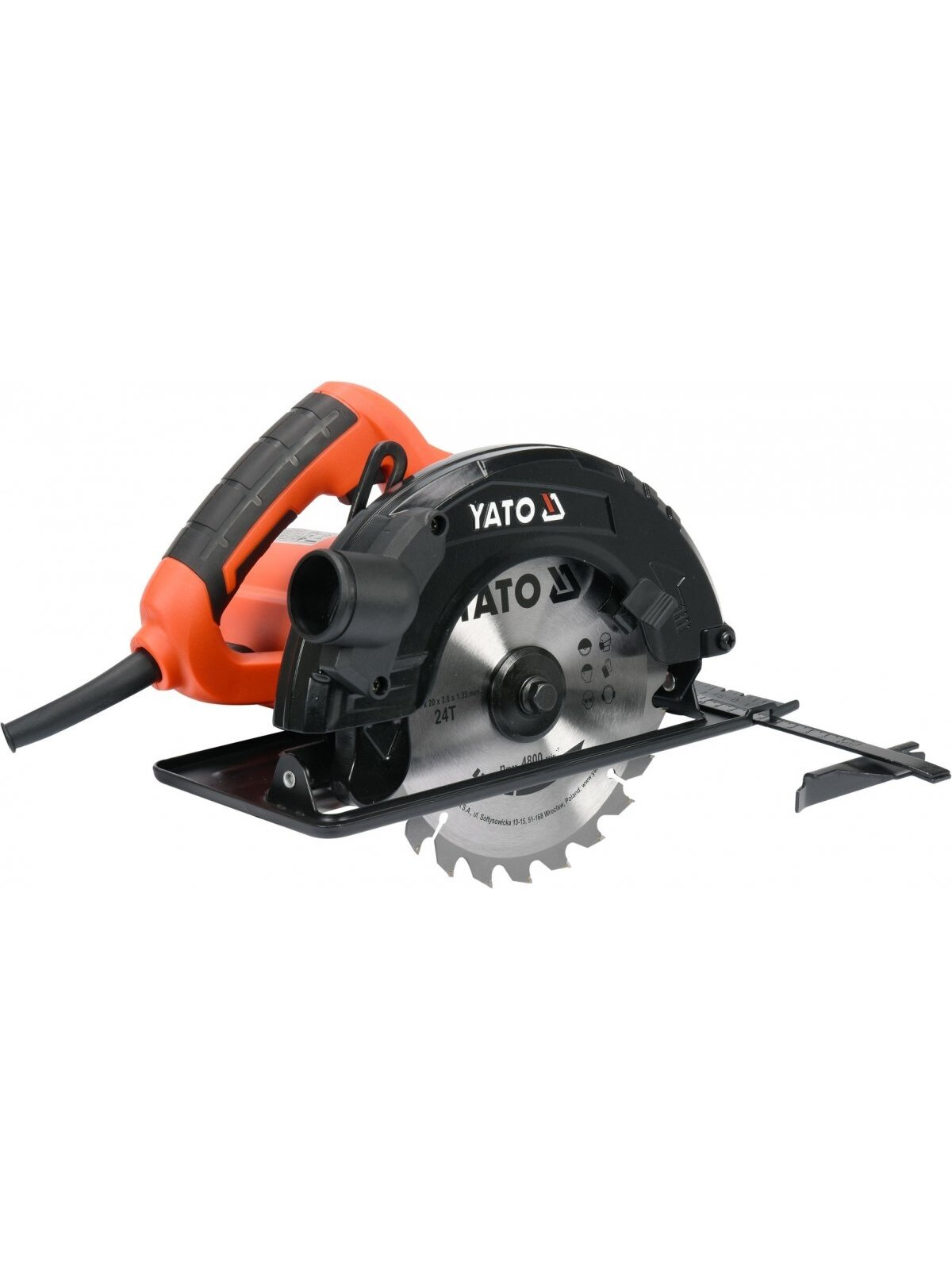 Pjūklas diskinis 1500W, 185mm Yato 1