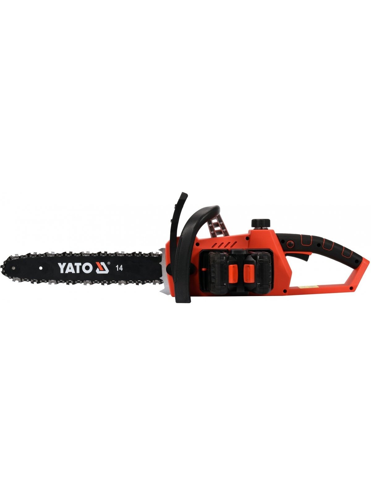Pjūklas grandininis akumuliatorinis 14" 36V=2X18V (2X2,0Ah) Yato 1 Pjūklas grandininis akumuliatorinis 14" 36V=2X18V (2X2,0Ah) Yato 1
