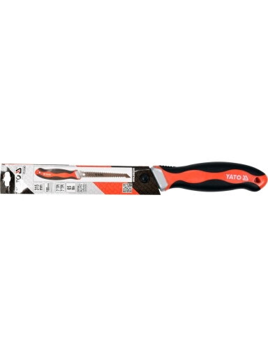 Pjūklas gipsokartonui dvipusis Yato | 180mm, 7 TPI
