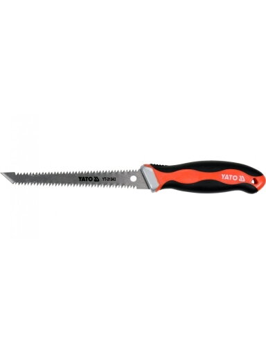 Pjūklas gipsokartonui dvipusis Yato | 180mm, 7 TPI