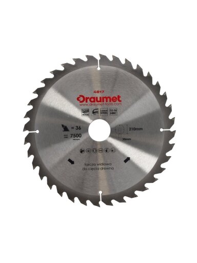 Pjūklas medžiui diskinis Draumet | 200x30 T40