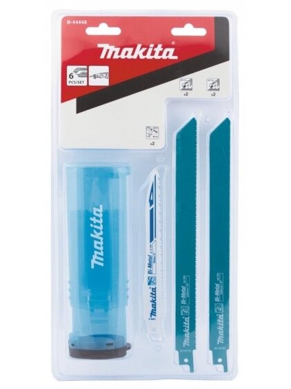 Pjūklelių komplektas Makita B-44448, 6 vnt. 2 Pjūklelių komplektas Makita B-44448, 6 vnt. 2
