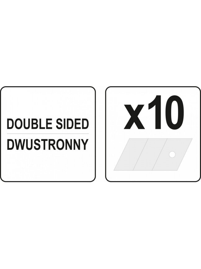 Pjaustyklė-reismusas gipso kartono dvipusė Yato | storis max 18mm, plotis max 600mm 12 Pjaustyklė-reismusas gipso kartono dvipusė Yato | storis max 18mm, plotis max 600mm 12