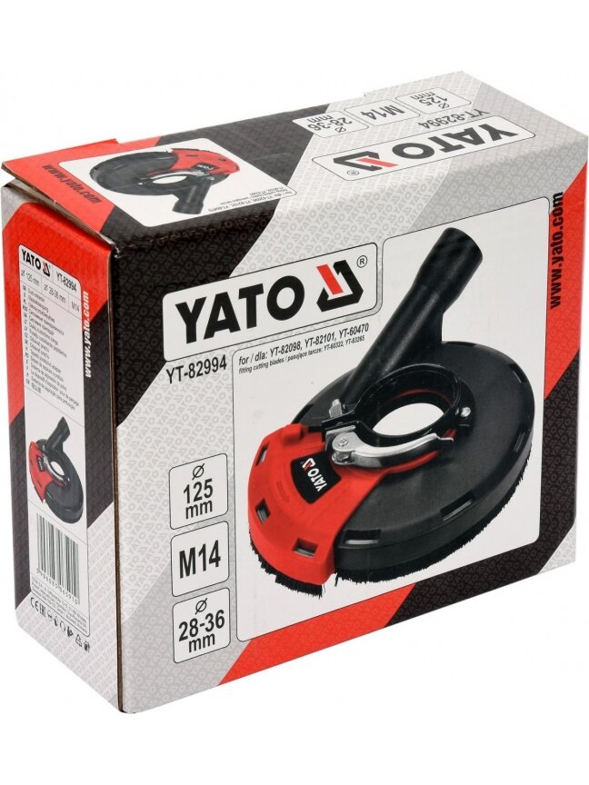 Pjovimo apsauga nuo dulkių M14 115/125mm Yato 2 Pjovimo apsauga nuo dulkių M14 115/125mm Yato 2