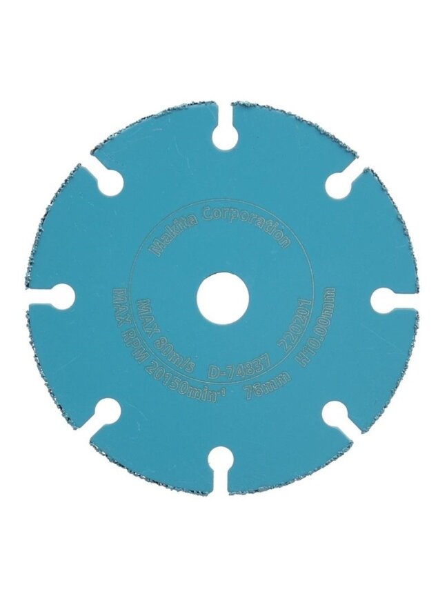 Pjovimo diskas Makita 76 x 10 mm D-74837 1 Pjovimo diskas Makita 76 x 10 mm D-74837 1