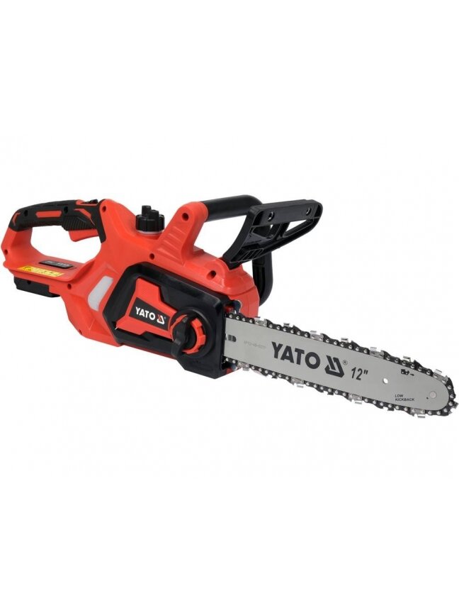 Pjūklas grandininis akumuliatorinis 12" 18V (be akumuliatoriaus) Yato Pjūklas grandininis akumuliatorinis 12" 18V (be akumuliatoriaus) Yato