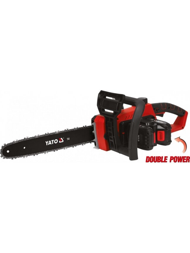 Pjūklas grandininis akumuliatorinis 14" 36V=2X18V (2X2,0Ah) Yato 4 Pjūklas grandininis akumuliatorinis 14" 36V=2X18V (2X2,0Ah) Yato 4
