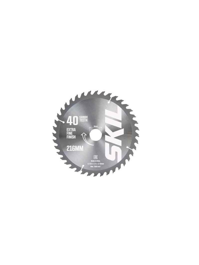 Pjovimo diskas Skil 2610S01053, 215 mm x 30 mm Pjovimo diskas Skil 2610S01053, 215 mm x 30 mm