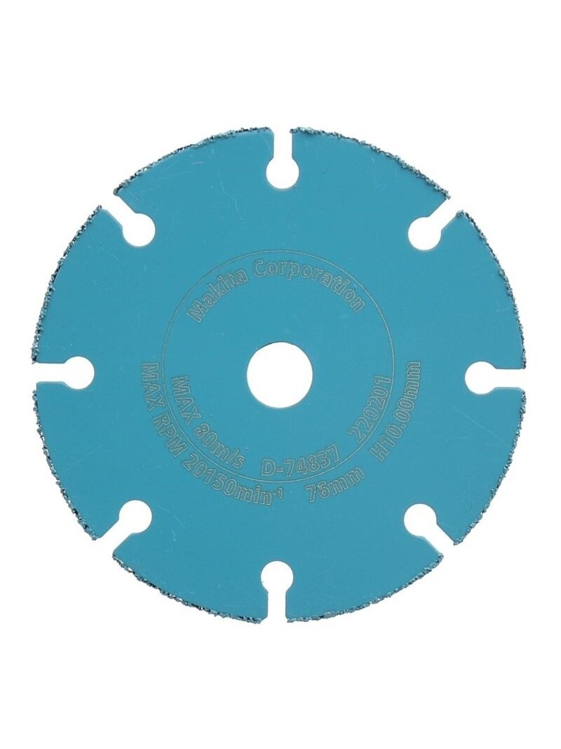 Pjovimo diskas Makita 76 x 10 mm D-74837 1