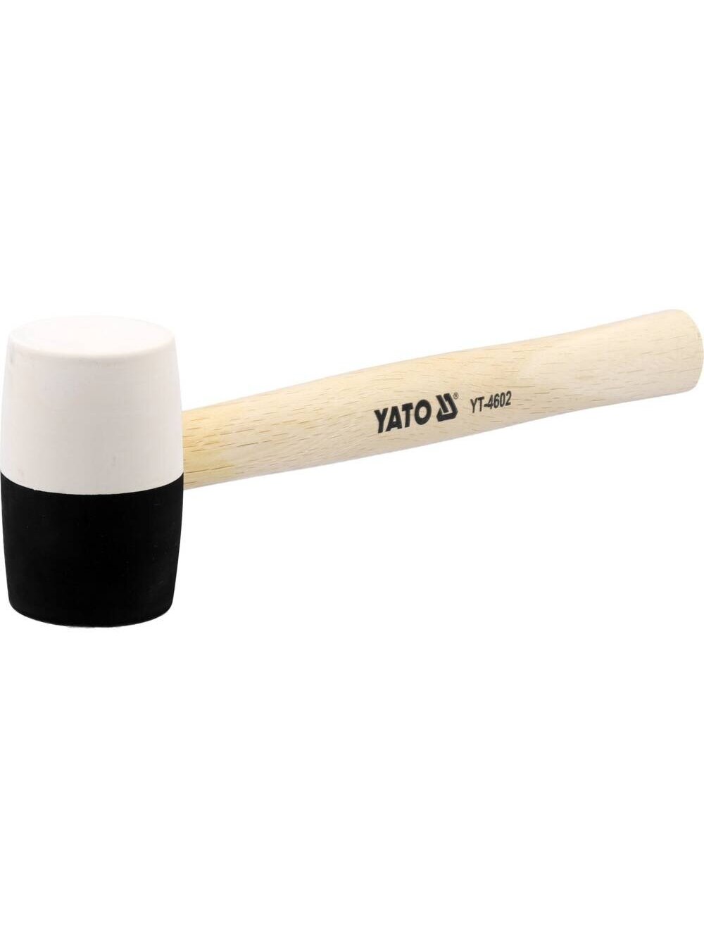 Plaktukas guminis mediniu kotu Yato | d-50mm, 370g, 300mm Plaktukas guminis mediniu kotu Yato | d-50mm, 370g, 300mm