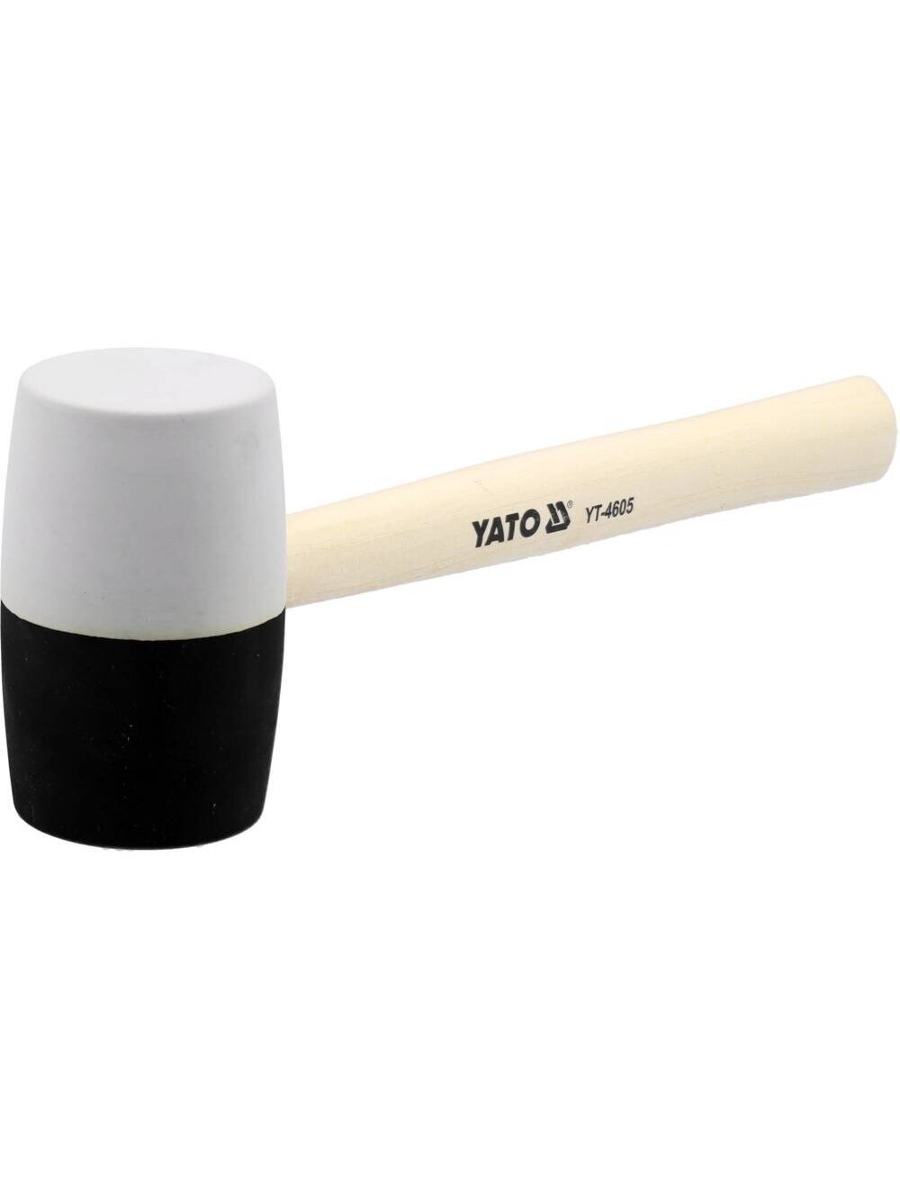 Plaktukas guminis mediniu kotu Yato | d-72mm, 980g, 345mm Plaktukas guminis mediniu kotu Yato | d-72mm, 980g, 345mm