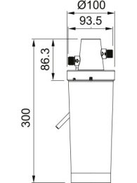 Plautuvės maišytuvas Franke Atlas Clear Water, nerūdijančio plieno, su filtru 3