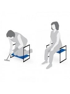 Plastikinis krėslas GARDEN 2-in-1 2