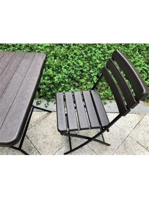 Plastikinis krėslas WOOD 1 Plastikinis krėslas WOOD 1