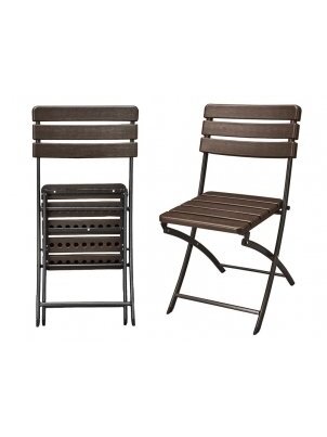 Plastikinis krėslas WOOD 2 Plastikinis krėslas WOOD 2