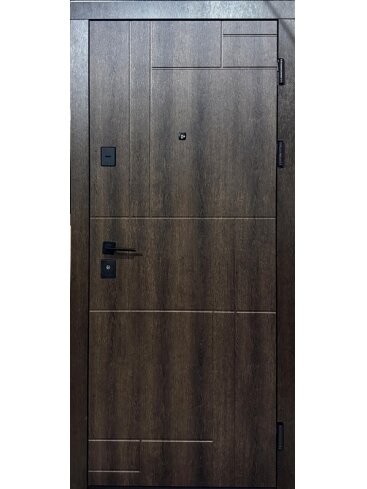 PLIENINĖS DURYS STYLE RUDA/BALTA, 860X2050X110, DEŠININĖS PLIENINĖS DURYS STYLE RUDA/BALTA, 860X2050X110, DEŠININĖS