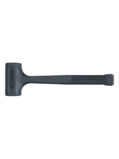 Plaktukas metalinis gumuotas Yato | d-53,5mm, 900g, 336mm