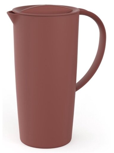 Plastikinis ąsotis, 1200 ml, plastikas, raudona