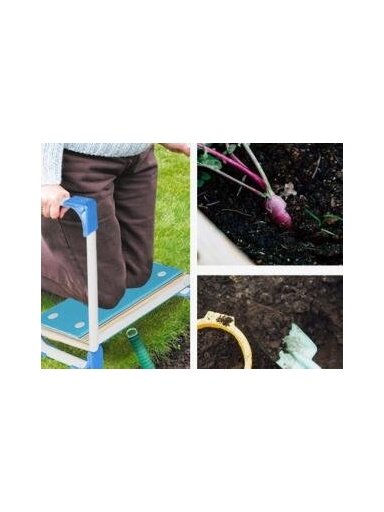 Plastikinis krėslas GARDEN 2-in-1