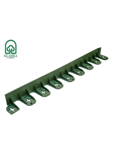 Plastikinis vejos bortas, žalias 80cm.