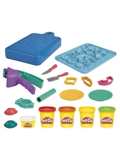 Plastil. rink. Little Chef Starter Set F6904, įvairių spalvų