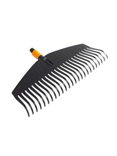 Platus vėduoklinis grėblys Fiskars QuikFit 135013, be koto