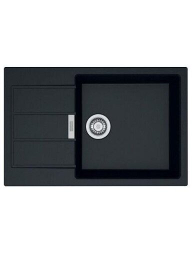 Plautuvė Franke Sirius 2.0 S2D 611-78 XL 143.0590.228 JUODA
