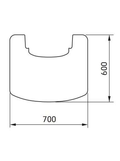 Plieninis padėklas po krosnele C800, juodos spalvos, 700x600 mm Plieninis padėklas po krosnele C800, juodos spalvos, 700x600 mm