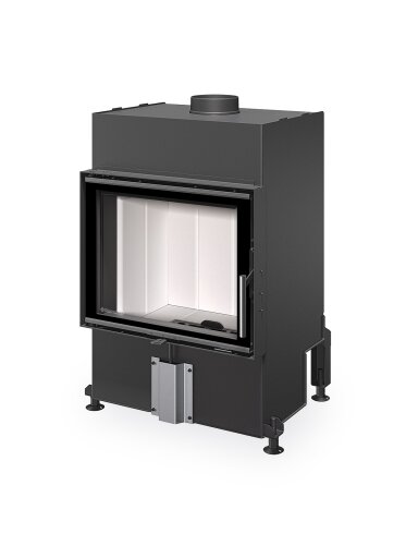 Plieninis židinio ugniakuras Romotop HEAT H4N 04, 59.50, šviesi pakura IGN