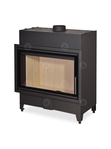 Plieninis židinio ugniakuras Romotop KV HEAT H2X 01 - 80.50