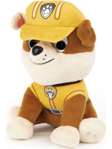 Pliušinis žaislas Paw Patrol Paw Patrol Rubble, 15.24 cm