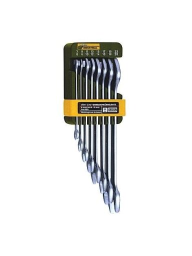 Plokščių raktų komplektas 23800, 6 - 22 mm 8 vnt.