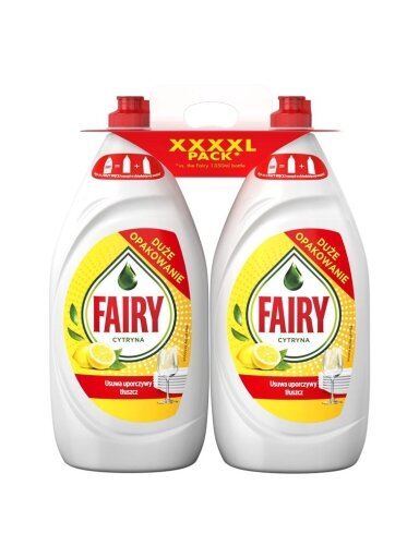 PLOVIKLIS INDŲ FAIRY LEMON 2X1350ML