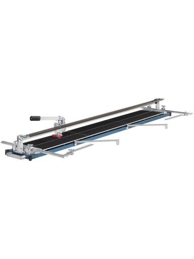 Plytelių pjovimo staklės | su ratukais transportavimui | 2 ilgos liniuotės | TOPLINE PRO KAUFMANN | 1830 mm
